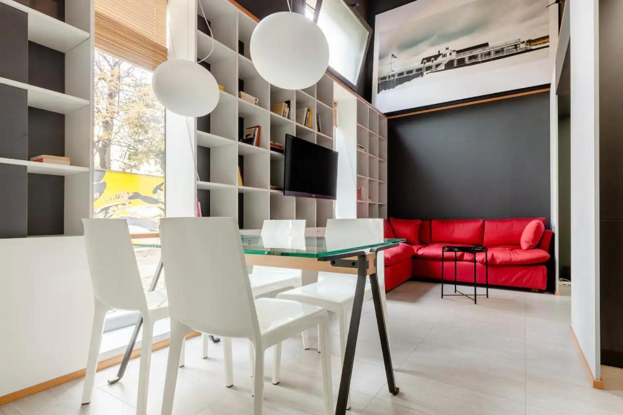 Design Spacious Loft In Navigli - Hosted By Sweetstay Milan Bagian luar foto